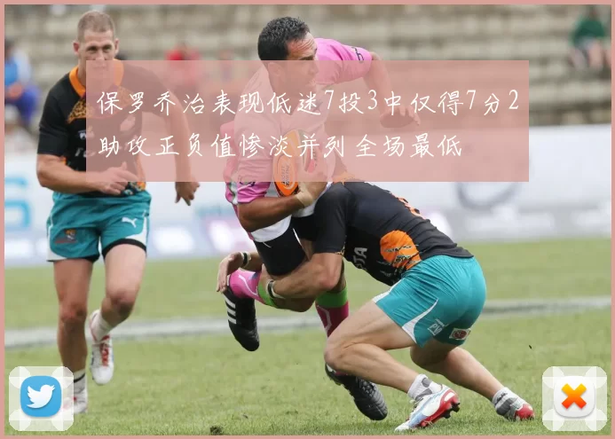 保罗乔治表现低迷7投3中仅得7分2助攻正负值惨淡并列全场最低