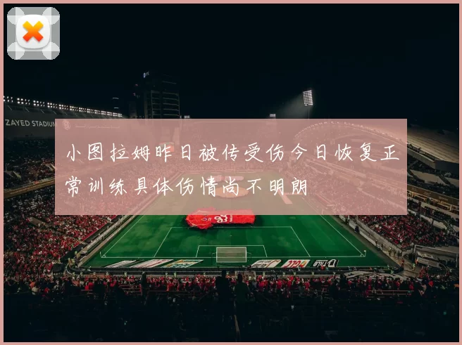 小图拉姆昨日被传受伤今日恢复正常训练具体伤情尚不明朗
